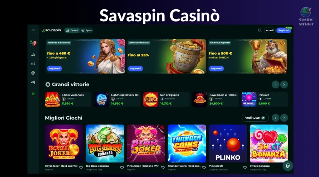 Savaspin Casinò
