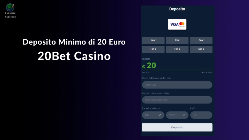 20Bet Casino 20 euro