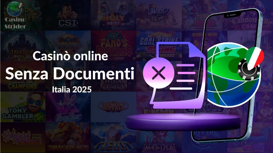 Casinò online senza documenti 2025