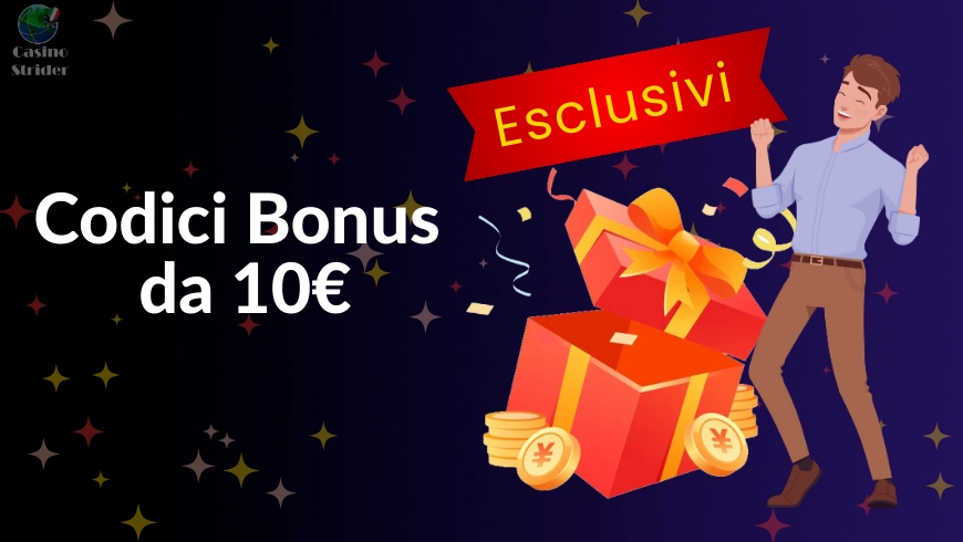 Codici Bonus da 10€