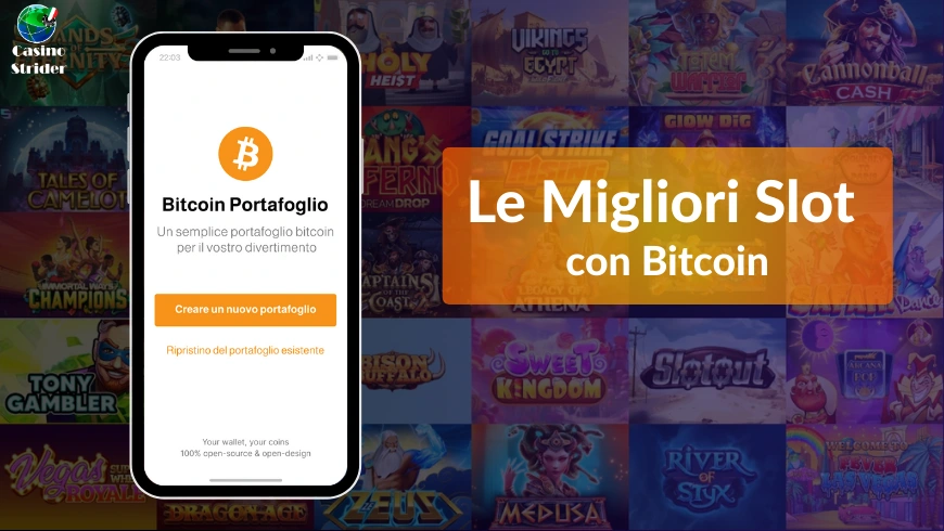 Le migliori slot online con Bitcoin
