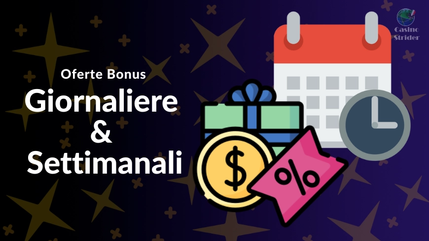 Oferte Bonus 20 Giornaliere & Settimanali