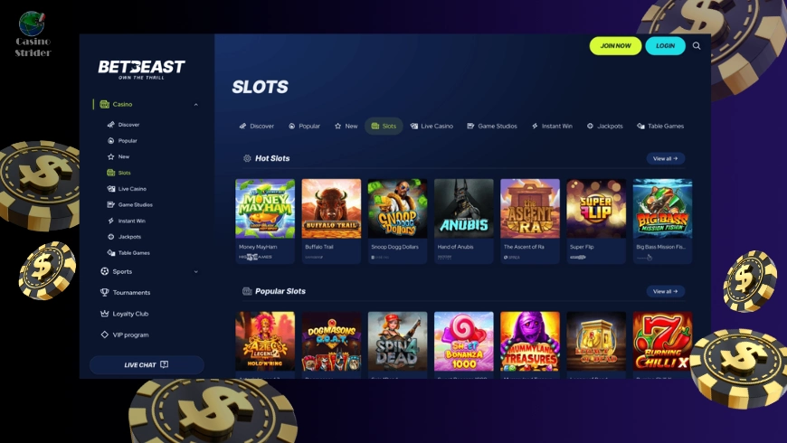 Giochi popolari BetBeast