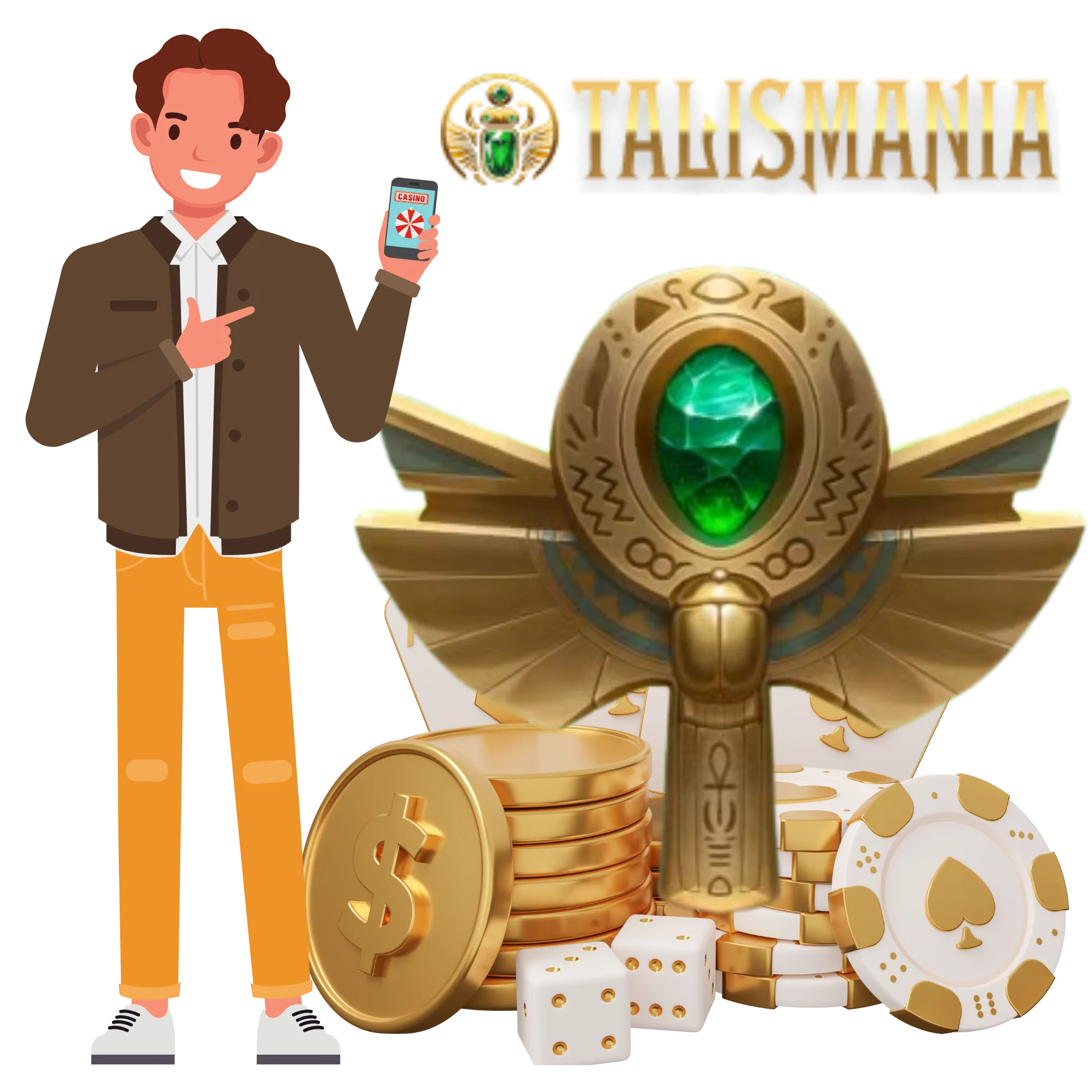 talismania logo brand