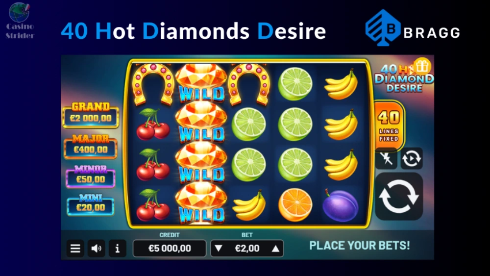 40 Hot Diamonds Desire