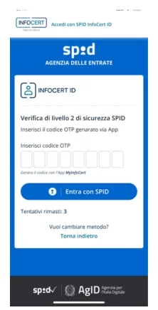 Confermare i dati