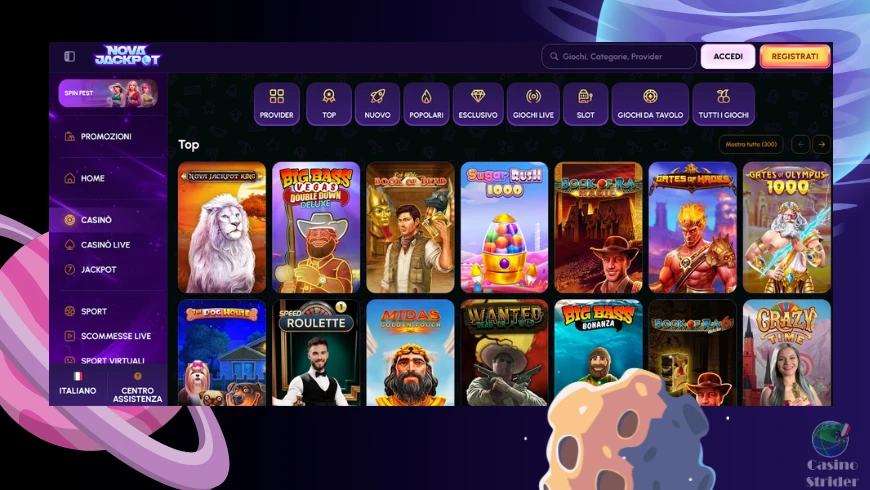 Giochi di NovaJackpot
