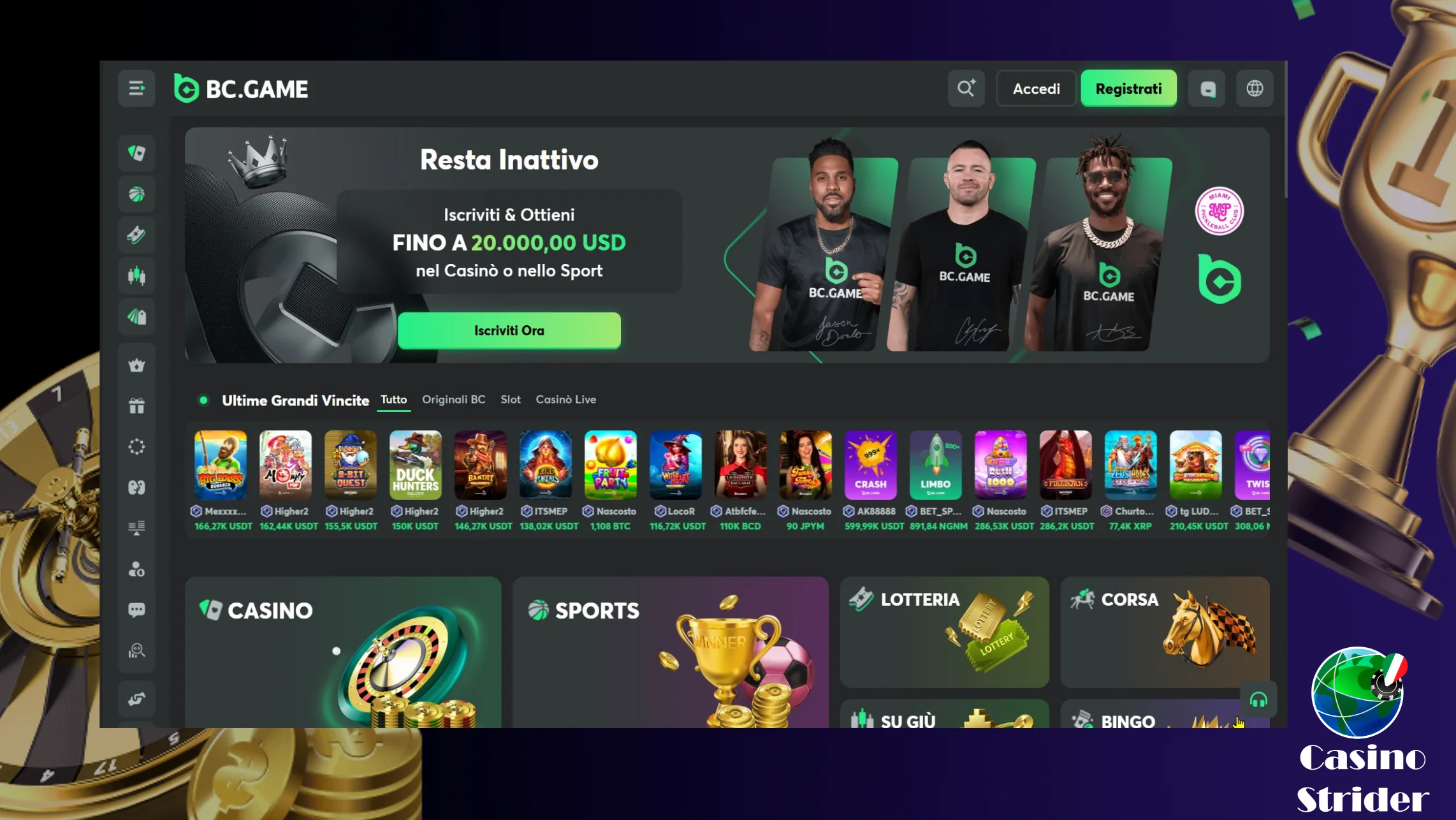 Informazioni generali su BC.Game Casino