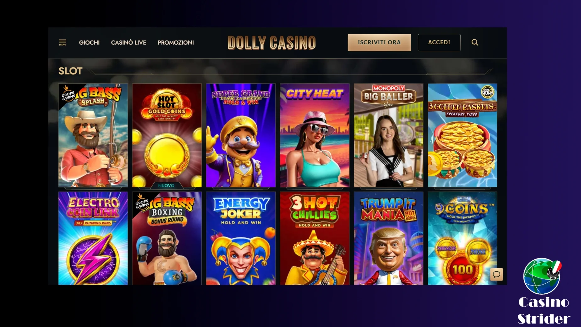 Scegliere le slot giuste