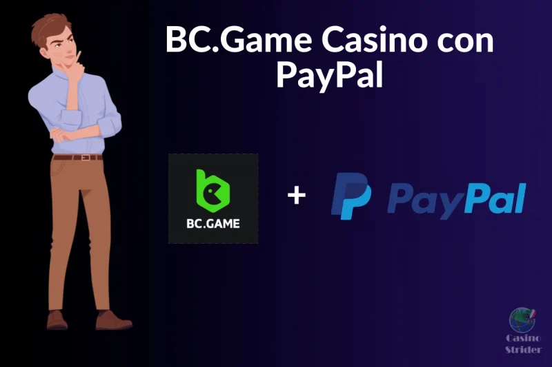bcgame casino con paypal