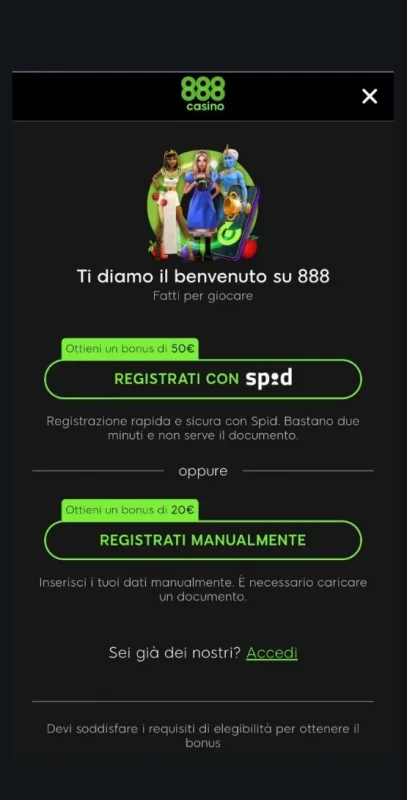 1 registrazione