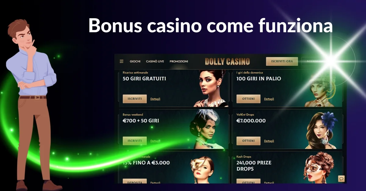 Bonus casino come funziona