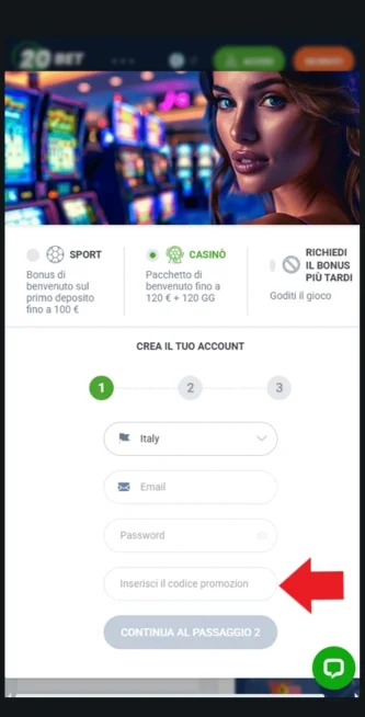 3 Attiva un coupon promozionale