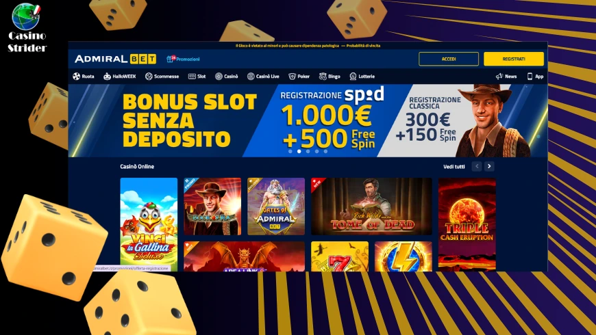 AdmiralBet Casino informazioni generali