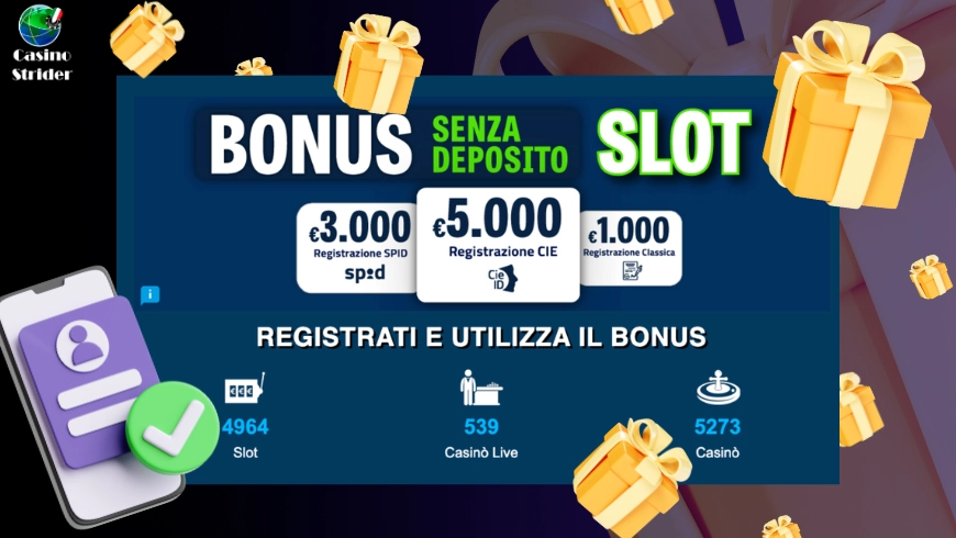 Bonus di registrazione