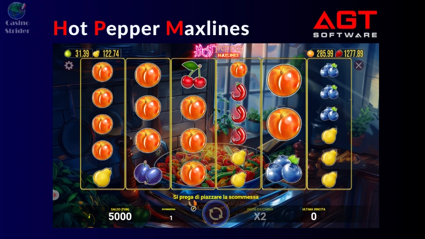 Hot Pepper Maxlines