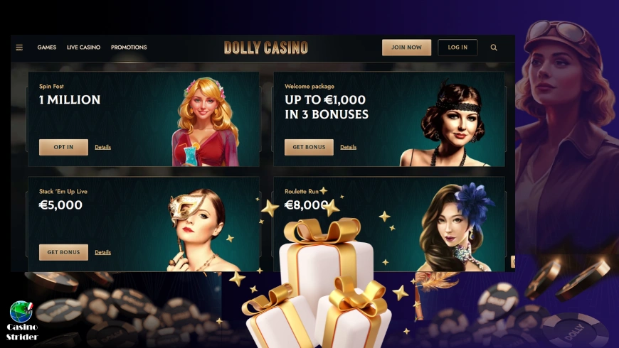 Tipi di bonus dolly casino