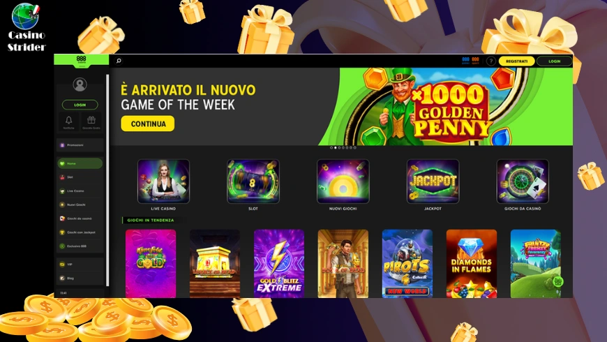 888 Casino bonus SPID