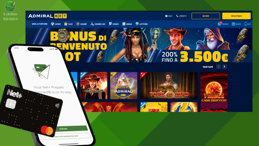 AdmiralBet Casino neteller