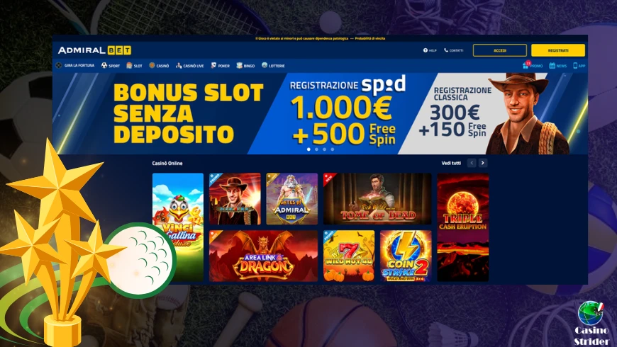 admiralbet siti di scommesse stranieri