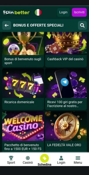 Attiva il promo