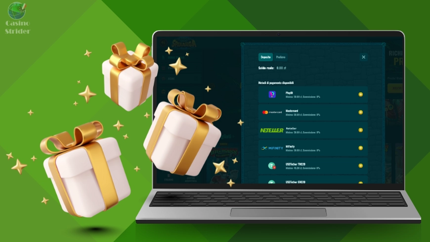 Bonus e Promozioni dei Neteller Casinò Online