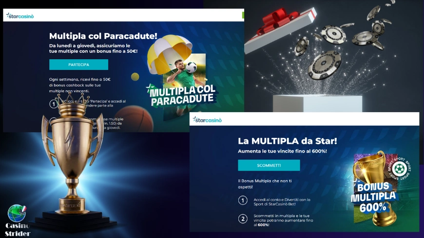 Bonus e promozioni in siti scommesse stranieri