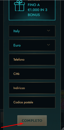 Completa con i contatti