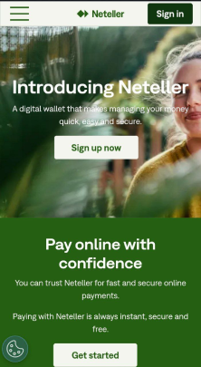 Crea un conto Neteller e aggiungi denaro