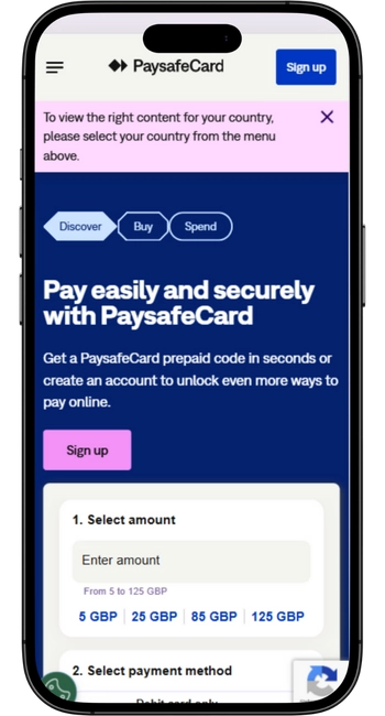 Paysafecard method pagamento italia