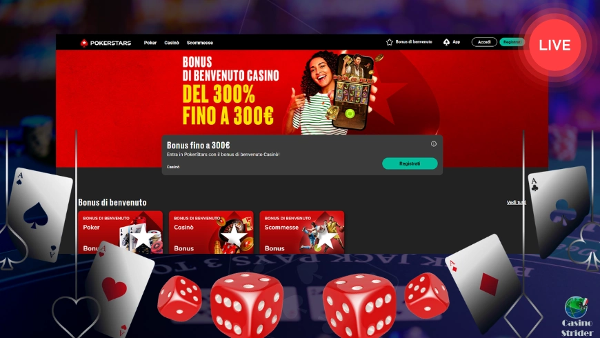 PokerStars Casino live