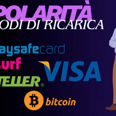 Ricerca sulla popolarità dei metodi di ricarica del conto nei casinò