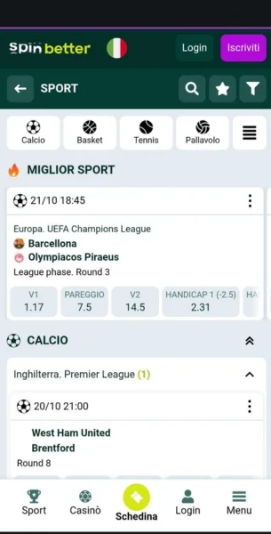 Scopri le scommesse sportive