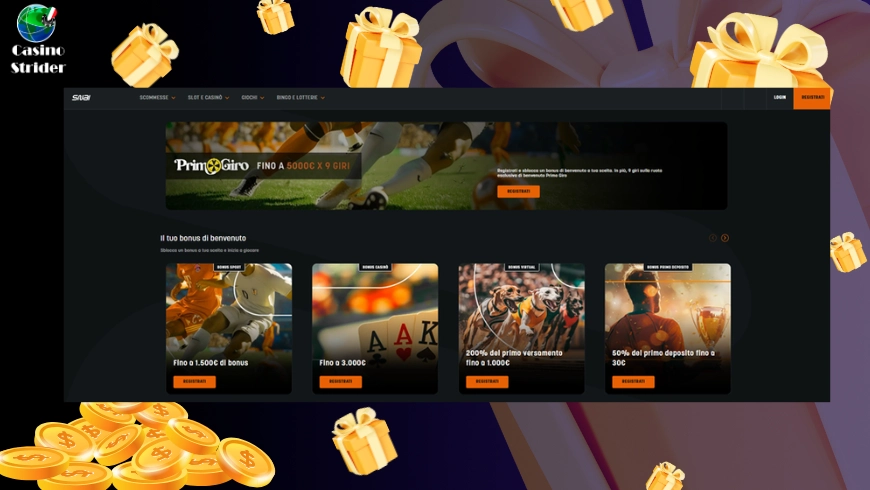 Snai bonus casino SPID