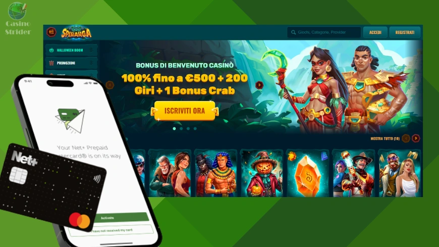 Spinanga Casino neteller
