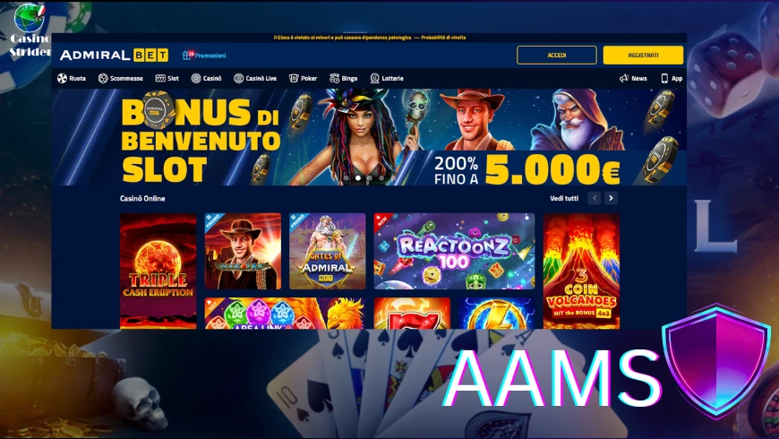 AdmiralBet casino aams