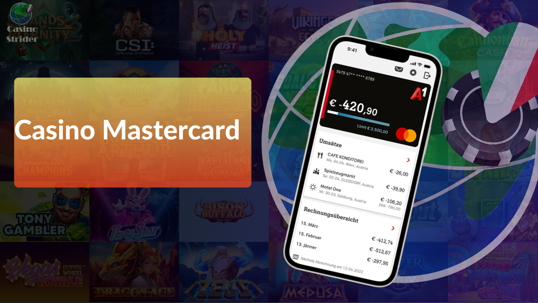 Casino mastercard Main