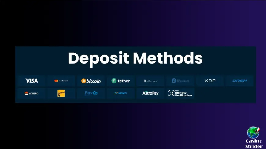 Depositi e prelievi nel casino