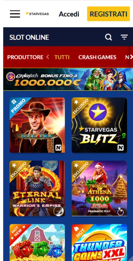 Invia i documenti e inizia a giocare