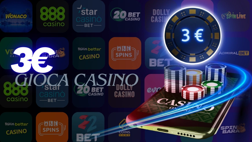 Online casino deposito minimo 3€
