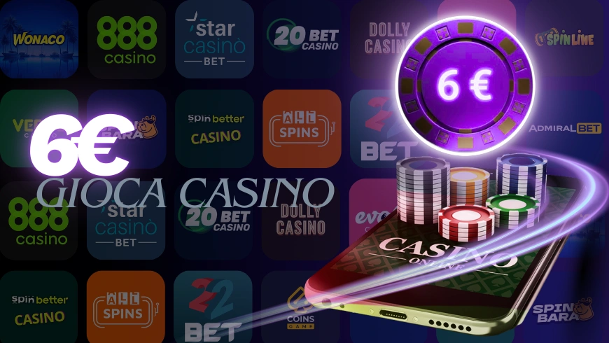 Online casino deposito minimo 6€