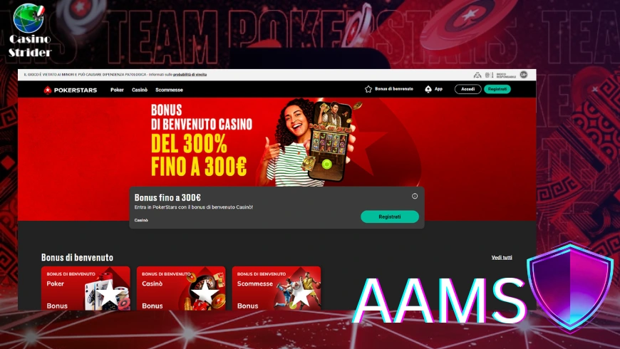 PokerStars casino aams