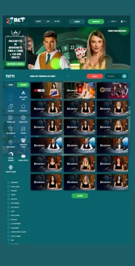 Visita il sito del casinò