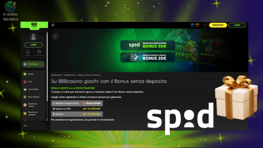 Bonus di Benvenuto per i nuovi iscritti attraverso SPID