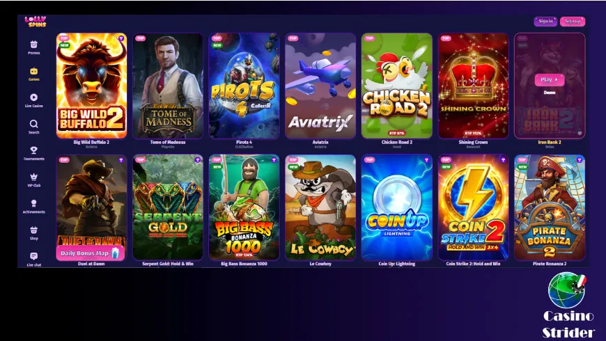 I migliori giochi LollySpins