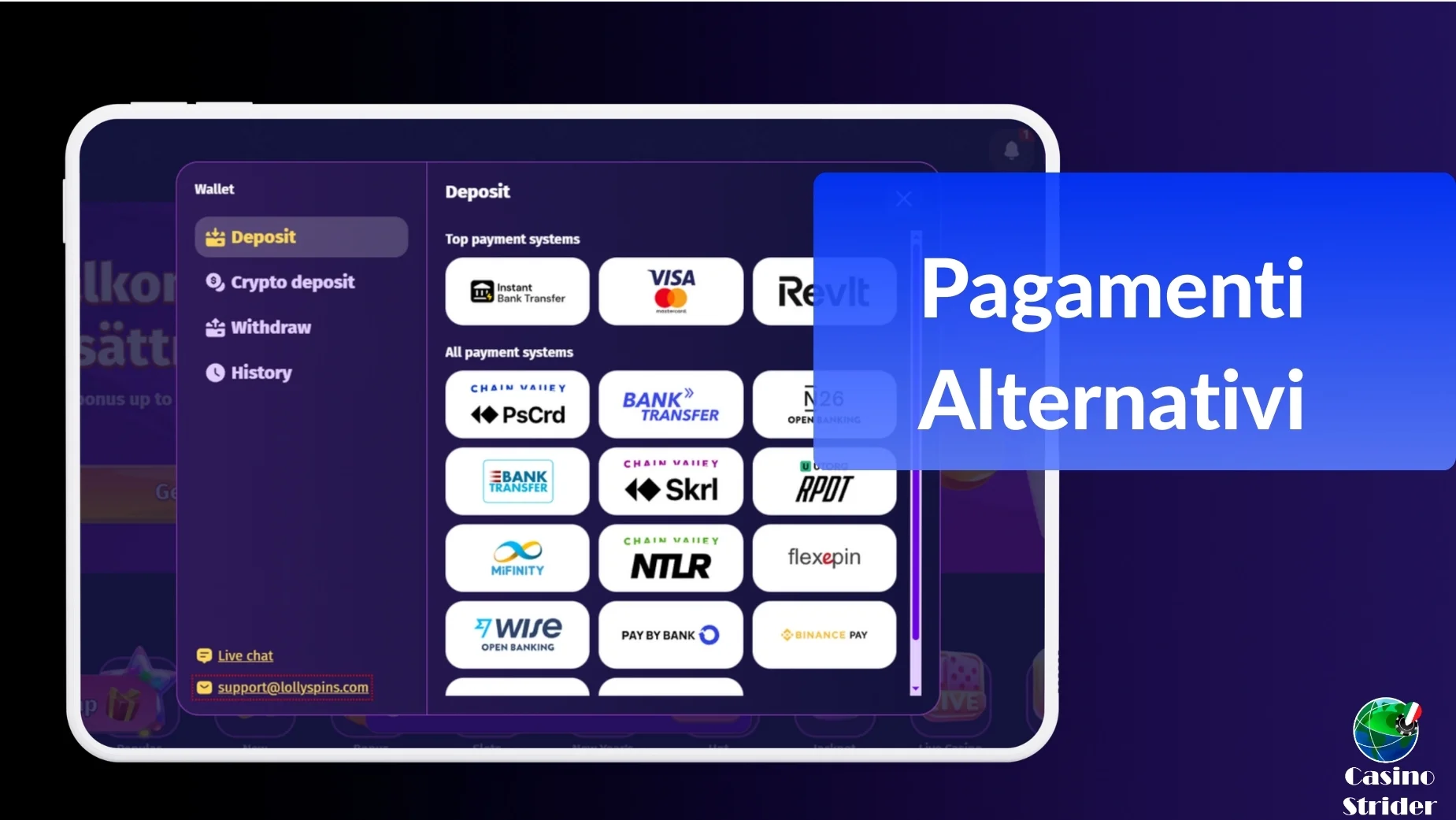 metodi di pagamento alternativi