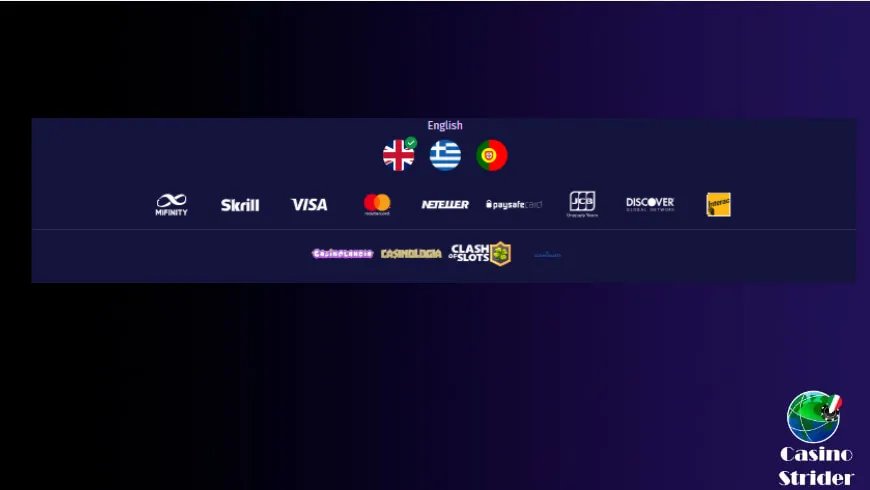 Metodi di pagamento disponibili