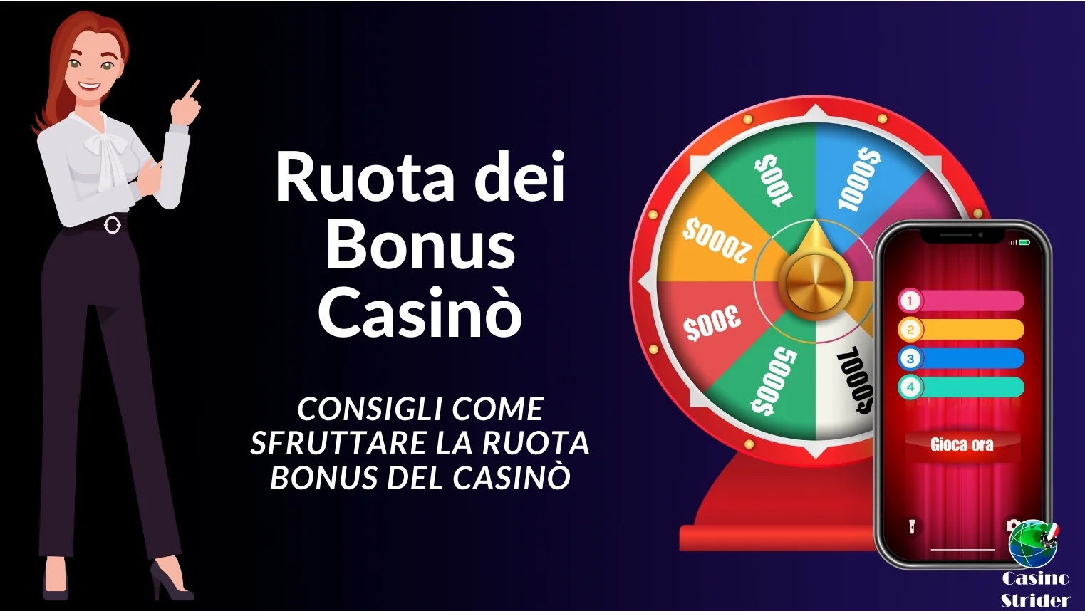 Consigli come sfruttare la ruota bonus