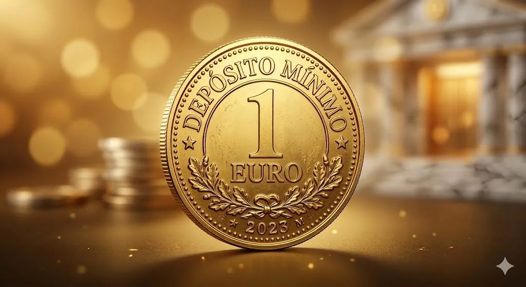 Depósito Minimo 1 Euro
