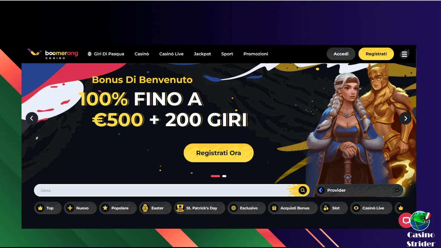 Boomerang Casinò Americani Online 2026